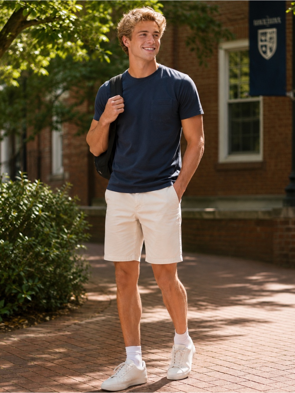 GAP Men’s White Chino Shorts – W34